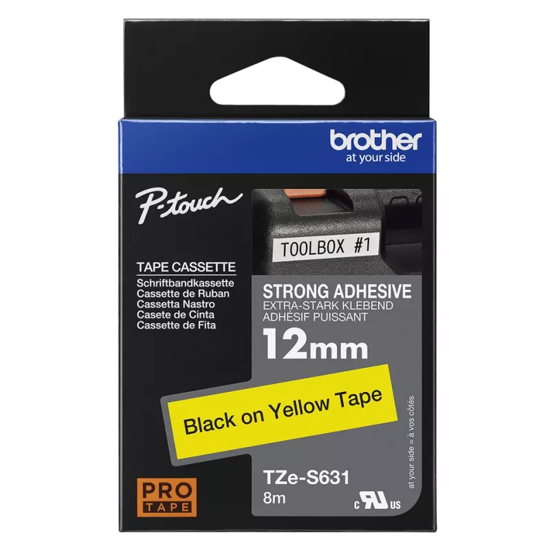 Brother TZE-S631 fita de rotulagem TZ