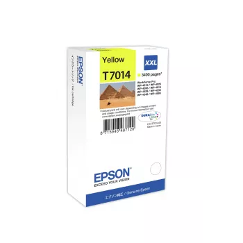 Tinteiro Epson XXL Amarelo 3.4k, Amarelo, tinta pigmentada, 34.2 ml, 1 unid.