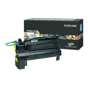 Tinteiro LEXMARK - C792/ X792 - Return Program - 6k páginas - Amarelo