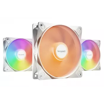 be quiet! LIGHT WINGS LX 120mm PWM High Speed Pack de 3 Branco