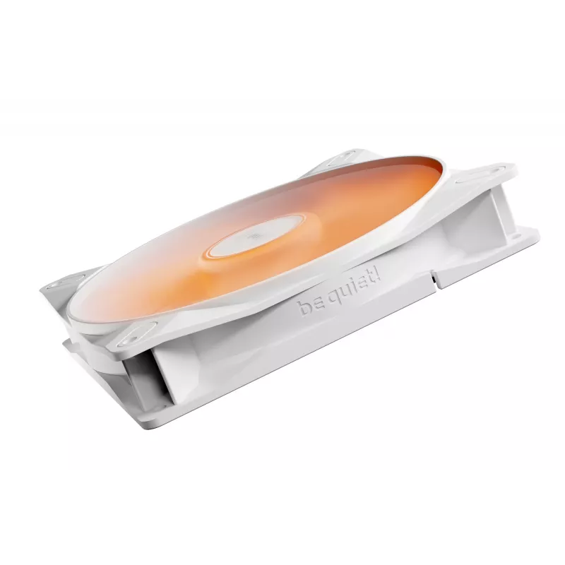 bequiet! LIGHT WINGS LX 140mm PWM Pack de 3 Branco — Ventoinha 140×25 mm, 1200 rpm, 95 m³/h, LEDs RGB