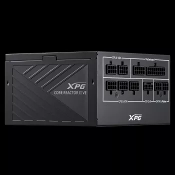 Fonte de alimentação XPG COREREACTOR II VE 750W, 750 W, 100 - 240 V, 47 - 63 Hz, 10 A, 20 A, 62,5 A