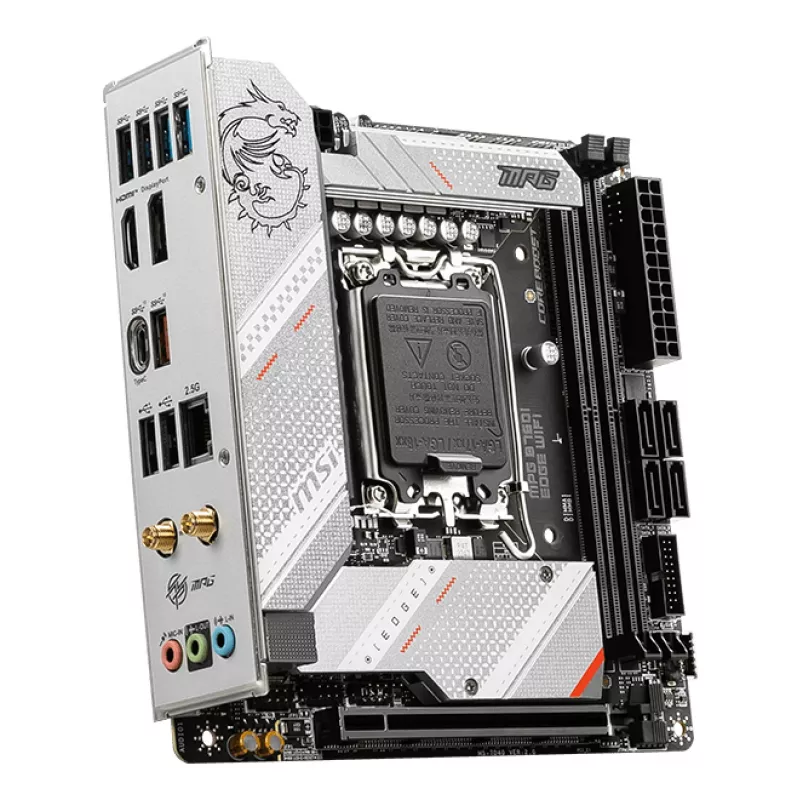 Placa-mãe MSI MPG B760I EDGE WIFI Intel B760 LGA 1700 Mini-ATX