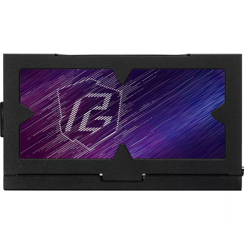 Fonte de alimentação ASRock Phantom Gaming PG-1000G 750 W, ATX 20+4 Pin, 80 PLUS Gold, ventoinha de 135 mm, totalmente modular, preto