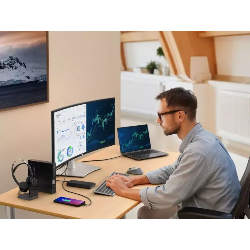 Monitor DELL UltraSharp U3423WE 34,1 polegadas UltraWide Quad HD LCD 3440 x 1440