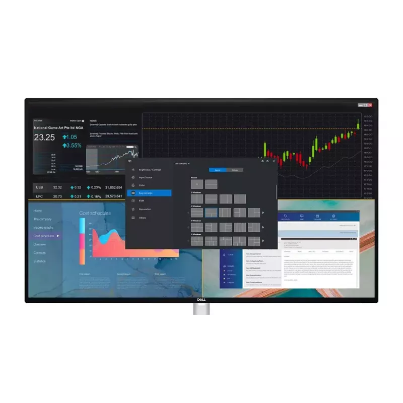 Monitor DELL UltraSharp U3423WE 34,1 polegadas UltraWide Quad HD LCD 3440 x 1440