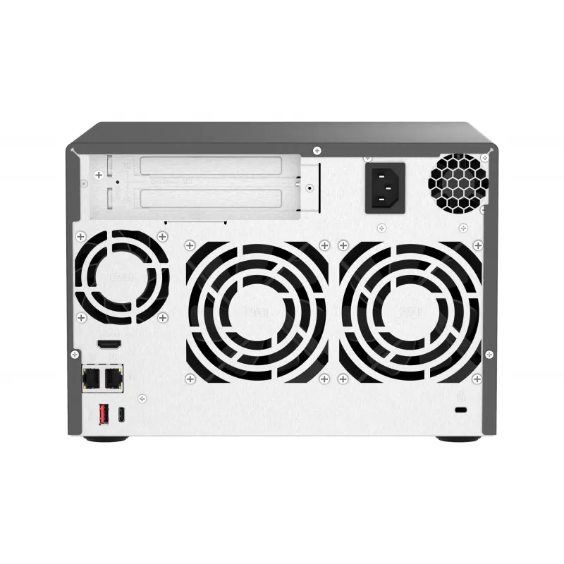 Servidor NAS/armazenamento QNAP TVS-H674T-I5-32G torre Intel® Core™ i5 i5-12400 32 GB DDR4 HDD QNAP QTS preto