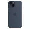 Capa de silicone com MagSafe para APPLE iPhone 14 - Storm Blue
