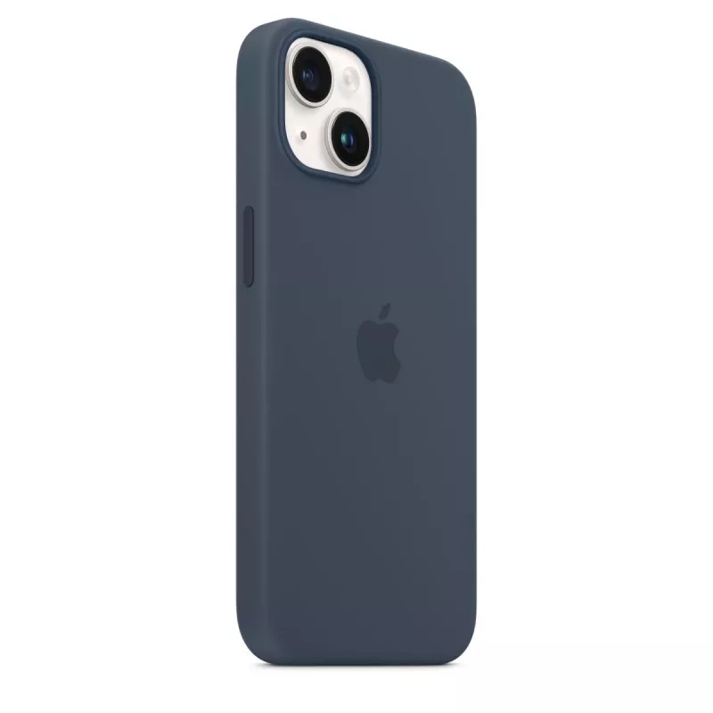 Capa de silicone com MagSafe para APPLE iPhone 14 - Storm Blue