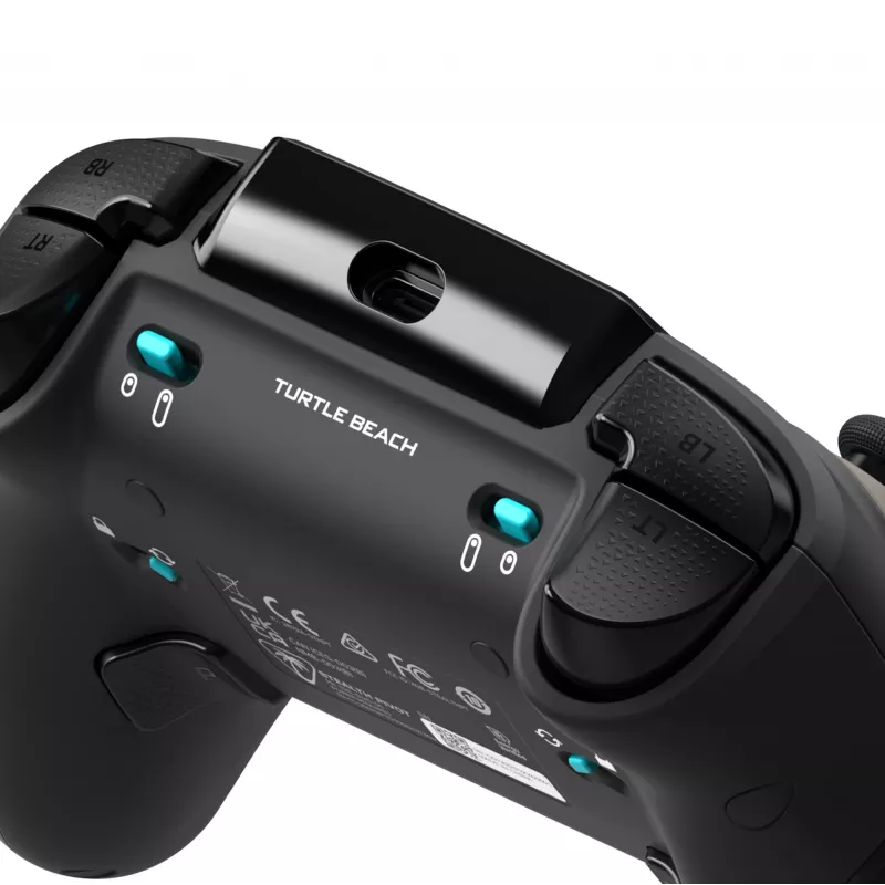 Comando de jogos inteligente sem fios Turtle Beach Stealth Pivot com módulos rotativos, painel de visualização, sticks de efeito Hall, botões reconfiguráveis para PC Windows, Xbox Series X|S e Xbox One