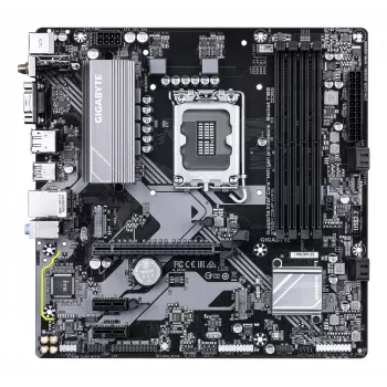 Placa-mãe GIGABYTE B760M D3HP WIFI6 - suporta CPUs Intel Core de 14.ª geração, VRM digital 4+1+1 fases, até 5600 MHz DDR5, 2xPCIe 4.0 M.2, Wi-Fi 6, GbE LAN, USB 3.2 Gen1