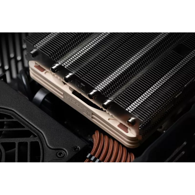 Dissipador/radiador Noctua NH-L12SX77 12 cm bege níquel 450-1850 rpm