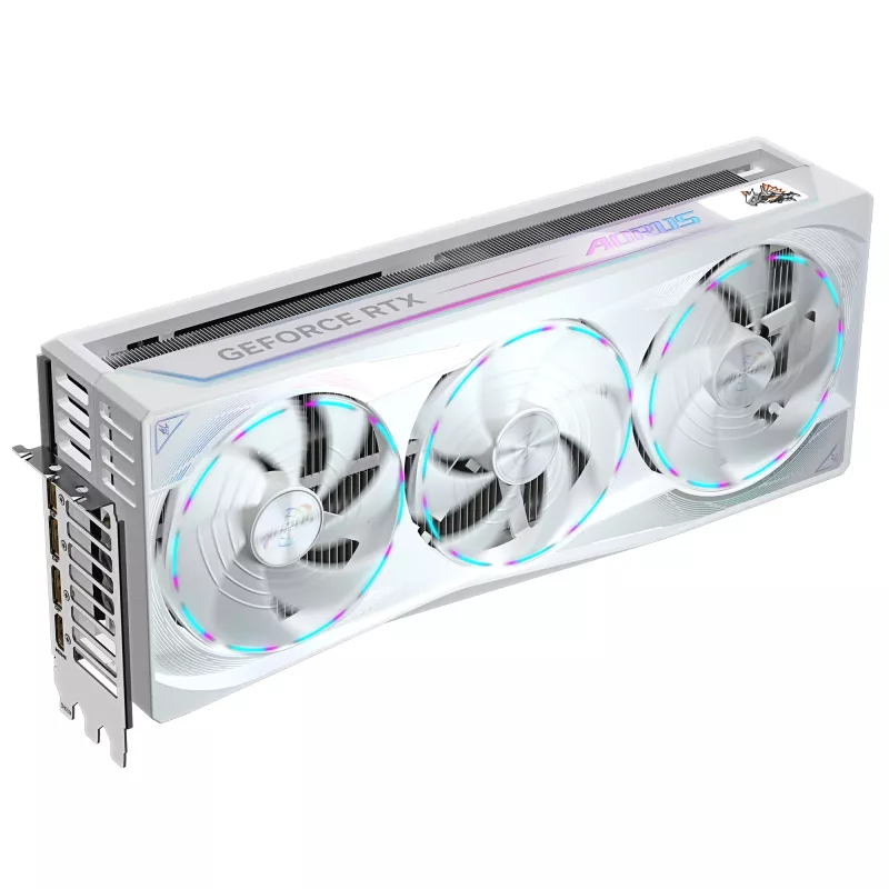Placa gráfica GIGABYTE AORUS GeForce RTX 5090 STEALTH ICE 32G 32GB GDDR7 512bit PCI-E 5.0 2655MHz