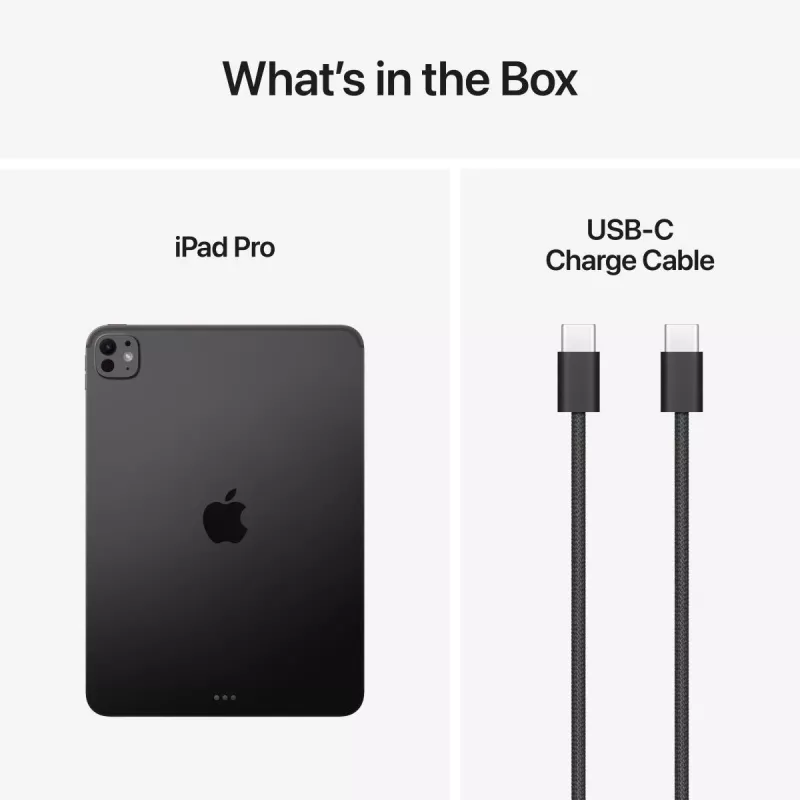 Apple iPad Pro 11 (M5), 2 TB, Wi-Fi, vidro com nanotextura, preto sideral