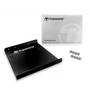 TRANSCEND SSD 370 128GB 2.5in SATA Ill 6gb/s Mlc Caixa de alumínio