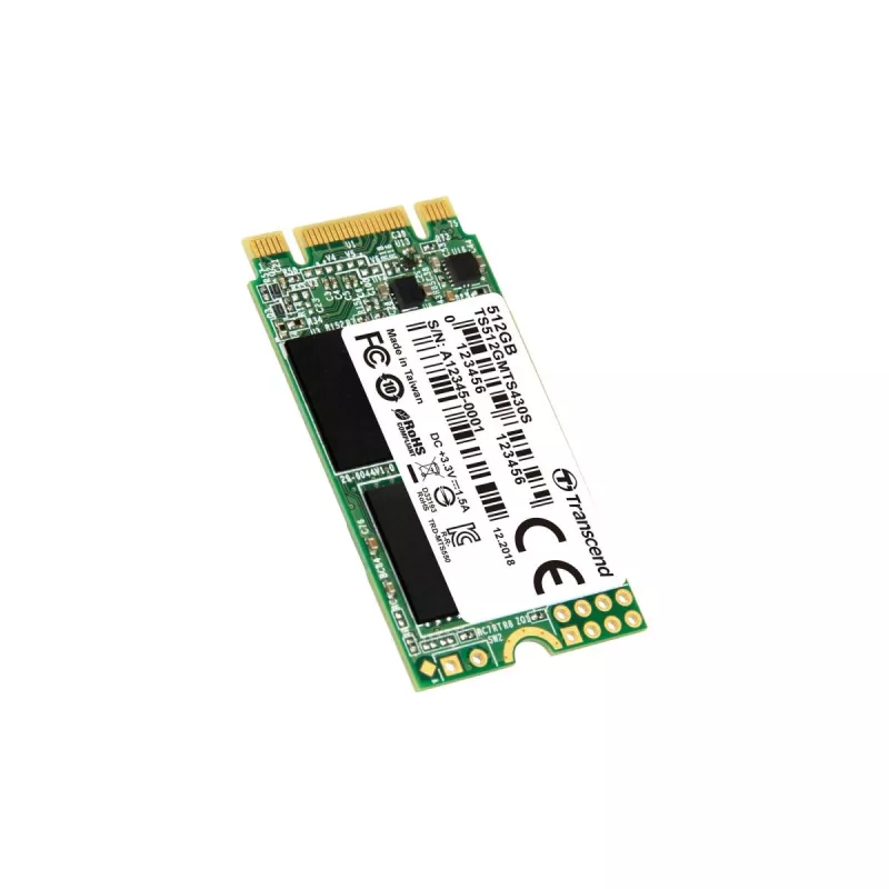 SSD TRANSCEND 430s 512GB M.2 2242 SATA III 6Gb/s 3D Nand Flash