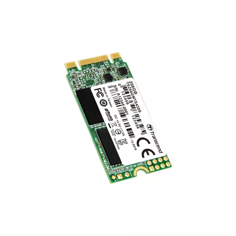 SSD TRANSCEND 430s 256 GB M.2 2242 SATA III 6 Gb/s 3D-NAND-Flash