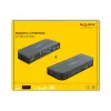 Comutador KVM DELOCK DisplayPort 1.4 8K 30Hz USB 3.0 + Áudio