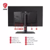 Monitor de computador MSI MPG 321URXDE QD-OLED 80 cm (31,5 polegadas) 3840 x 2160 píxeis 4K Ultra HD preto