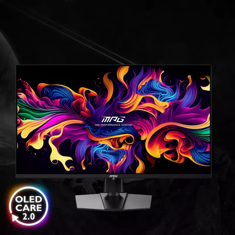 Monitor de computador MSI MPG 321URXDE QD-OLED 80 cm (31,5 polegadas) 3840 x 2160 píxeis 4K Ultra HD preto
