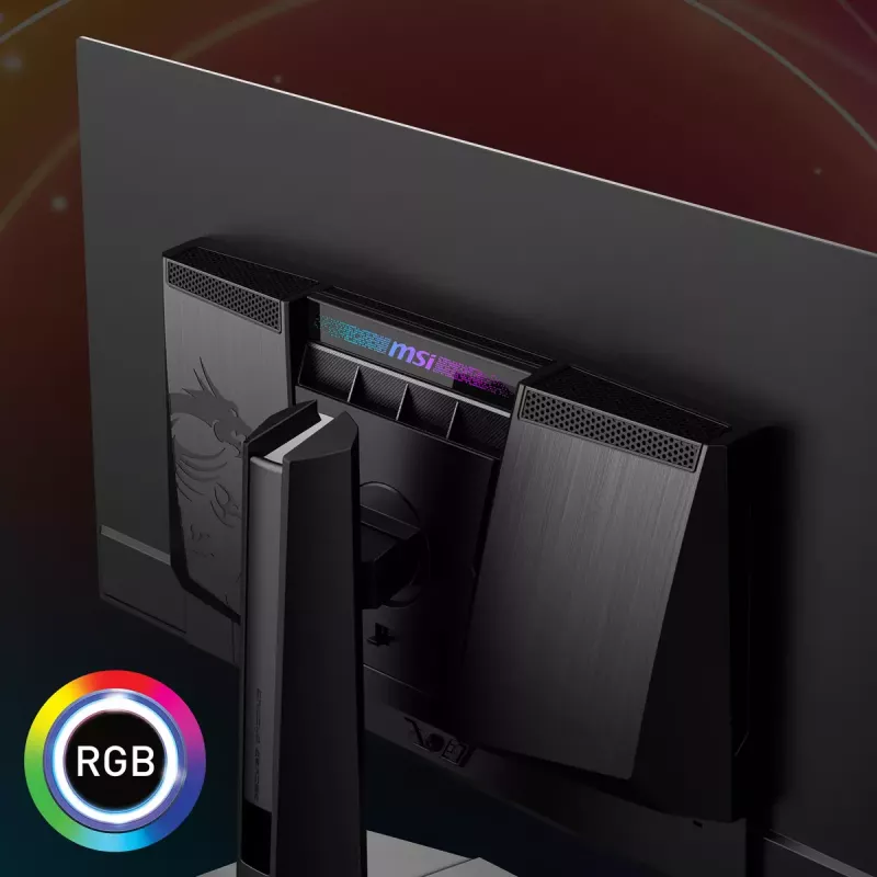 Monitor de computador MSI MPG 321URXDE QD-OLED 80 cm (31,5 polegadas) 3840 x 2160 píxeis 4K Ultra HD preto