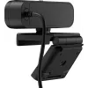 HP 435 FHD webcam (77B10AA), 2 MP, 1920 x 1080, 30 fps, USB-A 2.0, focagem automática, cobertura de privacidade, microfone duplo, preto