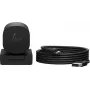 Webcam HP 965 4K Streaming, 8 MP, 3840 x 2160 píxeis, Full HD, 60 fps, 1280x720@30fps, 1280x720@60fps, 1920x1080@30fps, 1920x1080@60fps, 3840x2160@30fps, USB