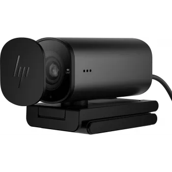 Webcam HP 965 4K Streaming, 8 MP, 3840 x 2160 píxeis, Full HD, 60 fps, 1280x720@30fps, 1280x720@60fps, 1920x1080@30fps, 1920x1080@60fps, 3840x2160@30fps, USB