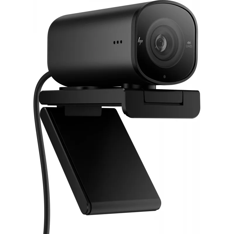 Webcam HP 965 4K Streaming, 8 MP, 3840 x 2160 píxeis, Full HD, 60 fps, 1280x720@30fps, 1280x720@60fps, 1920x1080@30fps, 1920x1080@60fps, 3840x2160@30fps, USB