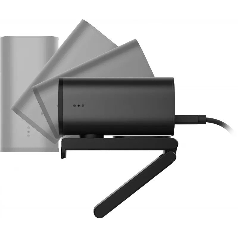 Webcam HP 965 4K Streaming, 8 MP, 3840 x 2160 píxeis, Full HD, 60 fps, 1280x720@30fps, 1280x720@60fps, 1920x1080@30fps, 1920x1080@60fps, 3840x2160@30fps, USB