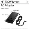 Transformador CA HP Smart de 230 W (AQ9X8AA) para portátil, para interior, entrada de 115 V, 4,5 mm, ficha UE, preto