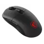 Rato MSI VERSA 300 Gaming para destro RF Wireless + Bluetooth + USB Type-C ótico 8000 DPI