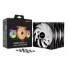 be quiet LIGHT WINGS LX 140mm PWM High Speed pack de 3 ventoinhas para caixa de computador pretas 14 cm 3 unidades