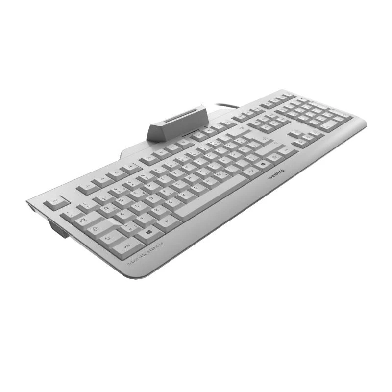 CHERRY SECURE BOARD 1.0 teclado de escritório USB QWERTZ alemão cinzento