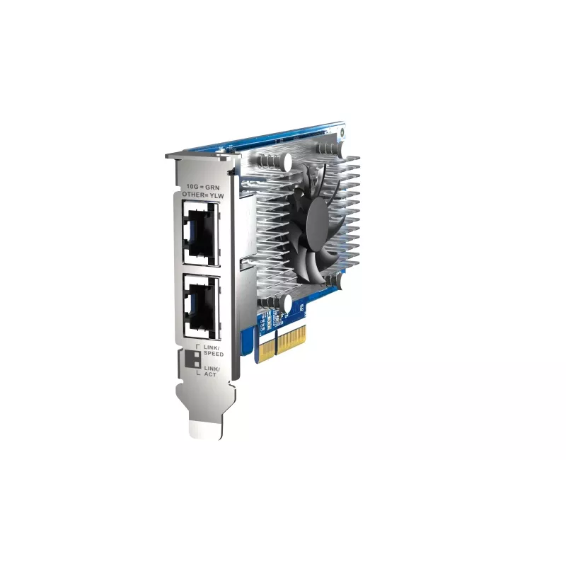 QNAP QXG-10G2T-X710 placa de rede PCIe 10GbE RJ45 de duas portas