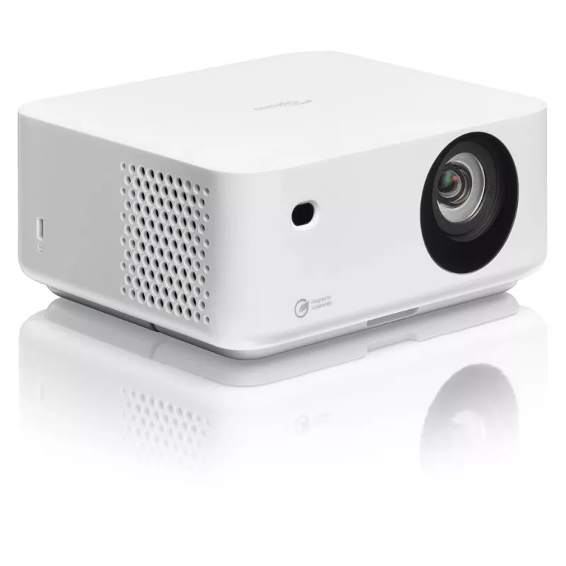 Projetor DLP laser portátil de curta distância Optoma ML1080ST, Full HD 1920x1080, 1200 lm, USB-C, IPX5, branco