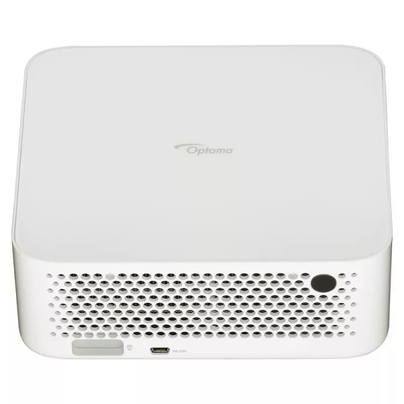 Projetor DLP laser portátil de curta distância Optoma ML1080ST, Full HD 1920x1080, 1200 lm, USB-C, IPX5, branco