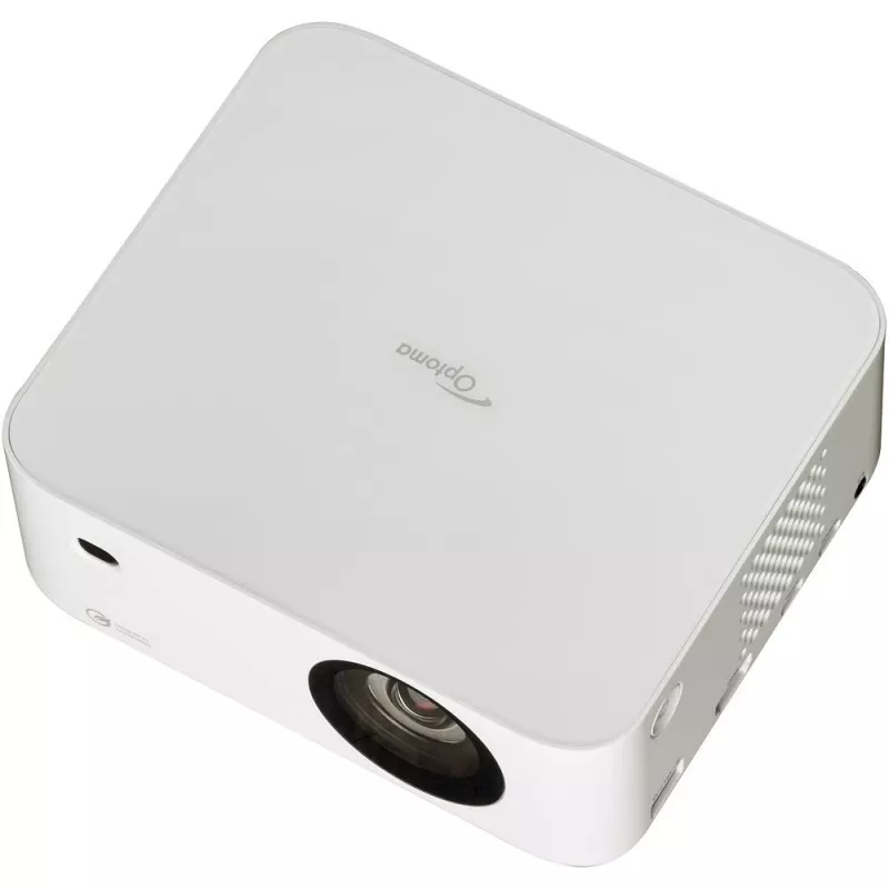 Projetor DLP laser portátil de curta distância Optoma ML1080ST, Full HD 1920x1080, 1200 lm, USB-C, IPX5, branco