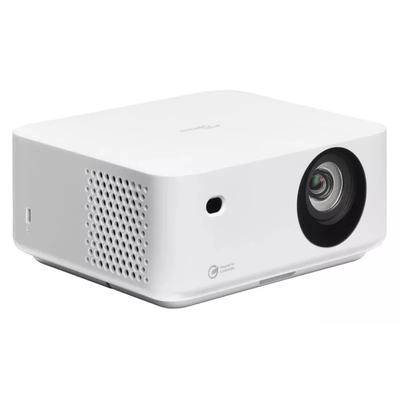 Projetor DLP laser portátil de curta distância Optoma ML1080ST, Full HD 1920x1080, 1200 lm, USB-C, IPX5, branco