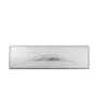 Teclado CHERRY KW 9100 fino FOR MAC Universal USB + Bluetooth AZERTY Francês prateado