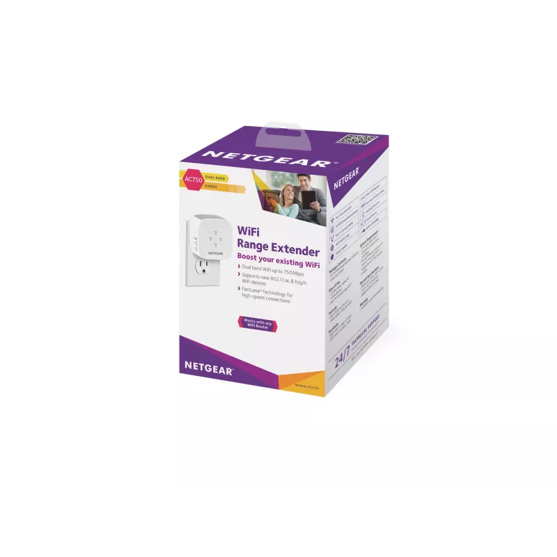 Emissor/receptor de rede NETGEAR EX3110 branco 10, 100, 300 Mbit/s