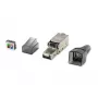 Conector de fios Equip 121171 RJ-45 níquel