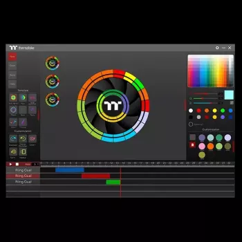 Ventoinha Thermaltake Riing Quad 12 RGB