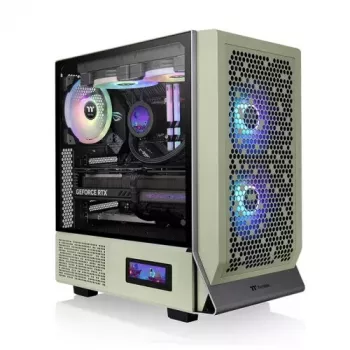Caixa de PC Thermaltake Ceres 300 TG Midi Tower verde