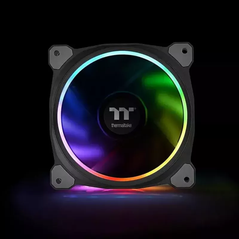 Ventoinha Thermaltake CL-F076-PL12SW-A 12 cm preta
