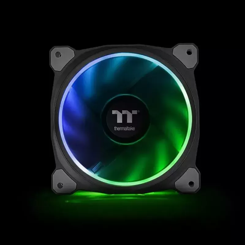Ventoinha Thermaltake CL-F076-PL12SW-A 12 cm preta