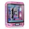 Caixa de PC Thermaltake Tower 600 Midi Tower rosa