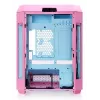 Caixa de PC Thermaltake Tower 600 Midi Tower rosa