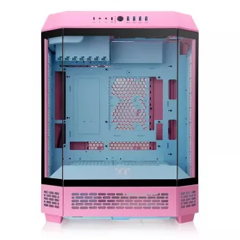 Caixa de PC Thermaltake Tower 600 Midi Tower rosa