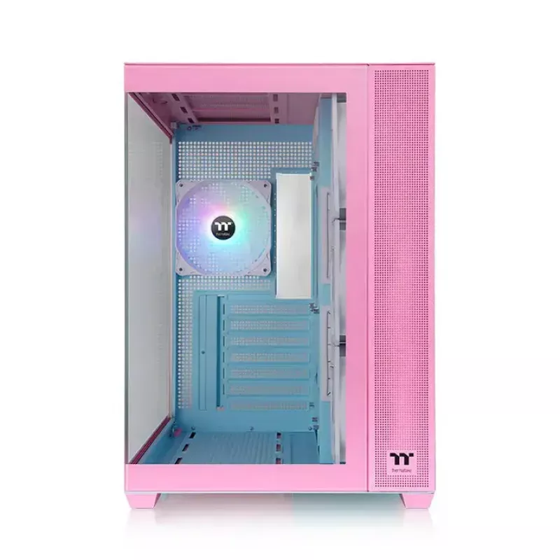 Thermaltake View 380 TG ARGB caixa Midi Tower para PC, rosa (Bubble Pink)
